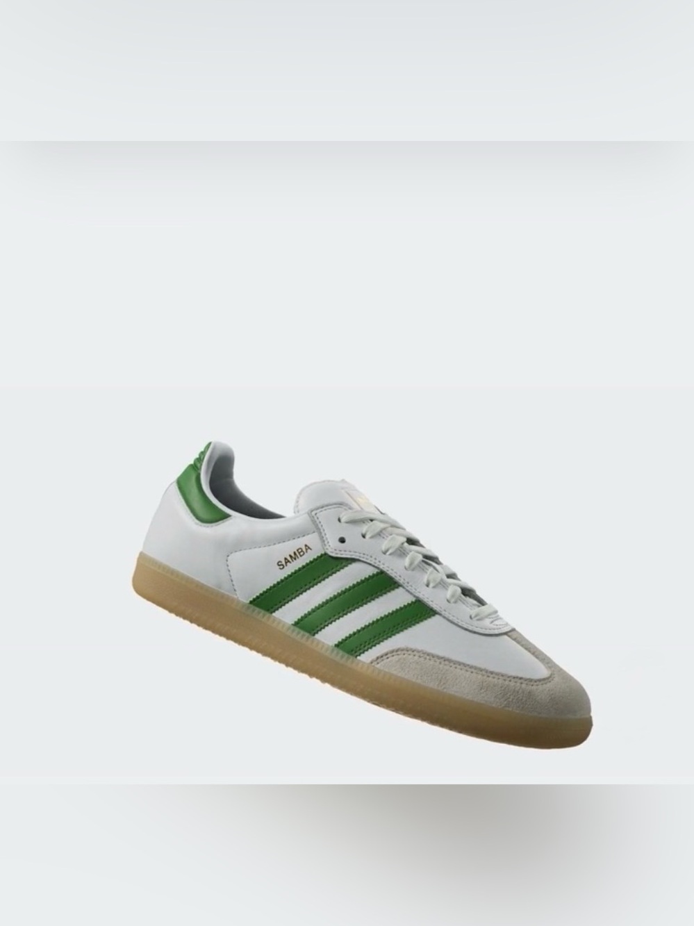 adidas Originals [8] Samba ADV ‘White Crew Green’ Sneakers JP8522